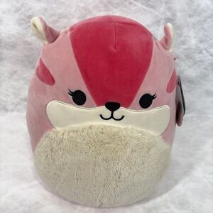 Squishmallows Dianalee Pink Plush Squirrel Stuffed Animal